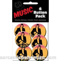 C&D Visionary Tom Petty Full Moon Prepack Buttons 6 Piece 1.25 B01G30SRM8